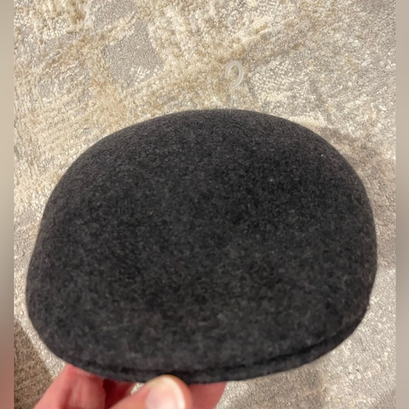 Newsboy Hat Wool S/M Paperboy Golf Gatsby Driver Cabbie Flat Cap Gray NWOT - Picture 8 of 8
